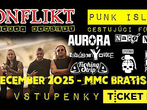 Československá punková legenda KONFLIKT oslaví 35. narozeniny s novým singlem na Punk Island Festu - info
