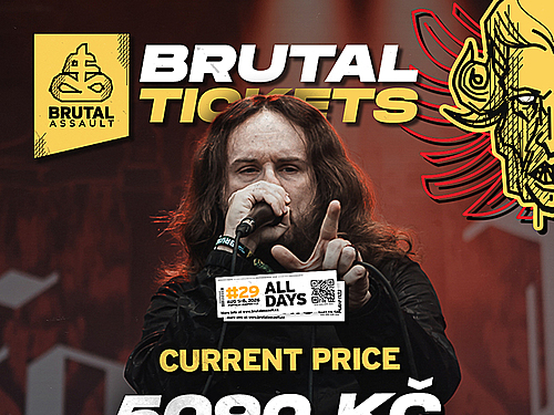 BRUTAL ASSAULT se závratně blíží vyprodání - info